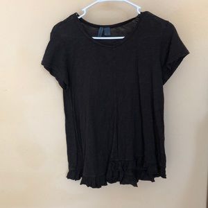 Dark gray tee